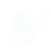 Search engine optimization logo design, incorporating a magnifying glass and an arrow, symbolizing search and progress.